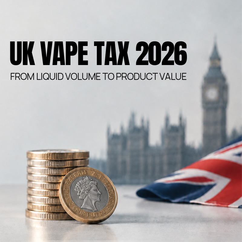 UK Vape Tax 2026: What It Means for Pod Systems & E-Liquid